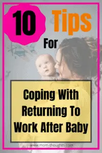 Returning to work after maternity leave | going back to work after baby | going back to work after baby depression | gifts for moms returning to work after maternity leave