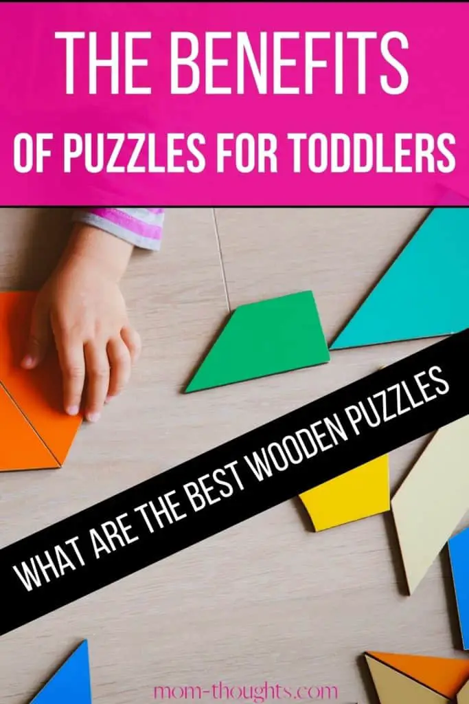 This post includes the BEST wooden puzzles for toddlers that are both fun and educational! These wooden puzzles for toddlers are great for toddler's brain development, fine motor skills and memory building!