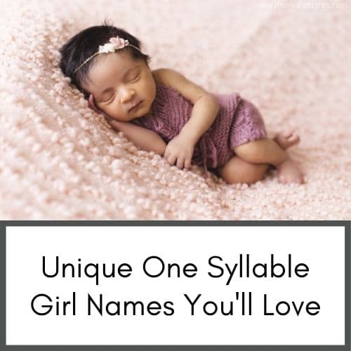 one syllable girl names and other great resources for new moms on infants and toddlers