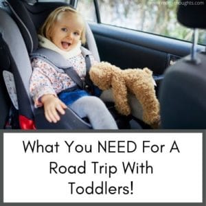 Road trip with toddlers