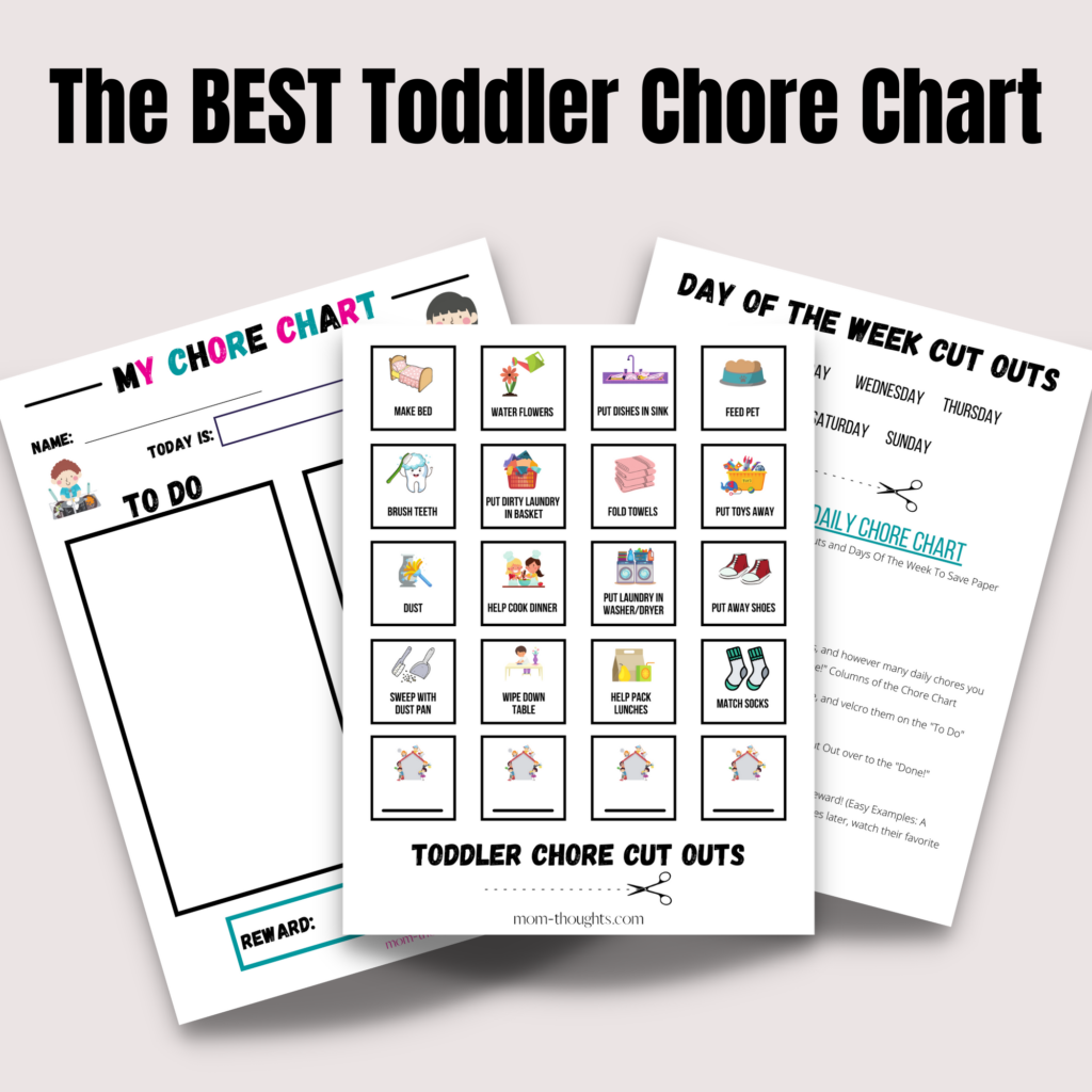 toddler chore chart