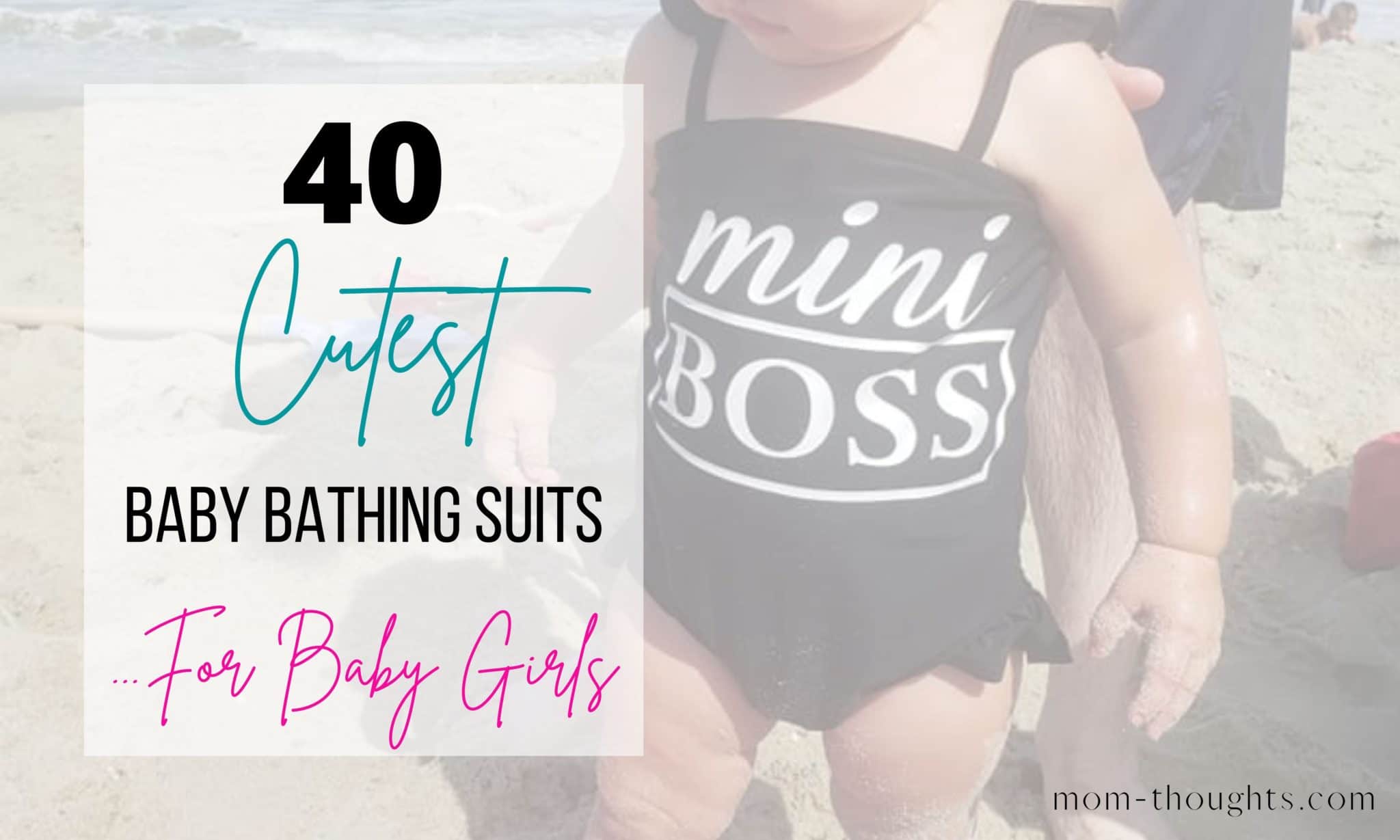 40 Baby Bathing Suits For Girls That Are Too Cute! MomThoughts