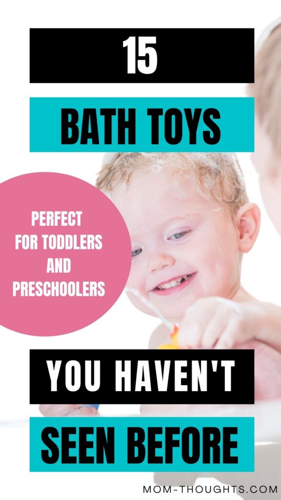 best bath toys for toddlers that are fun and educational