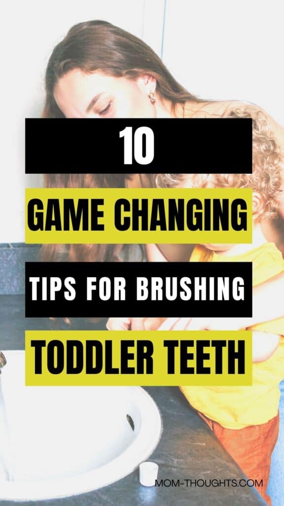 how to get your toddler to brush their teeth