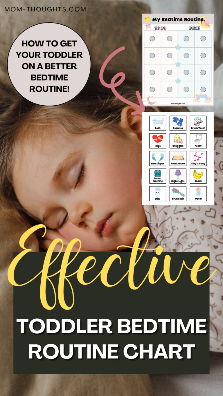 Tackle Bedtime With This Toddler Bedtime Routine Chart