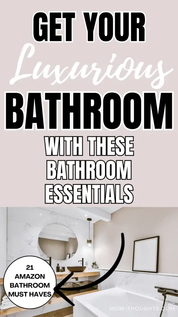 Amazon bathroom must haves