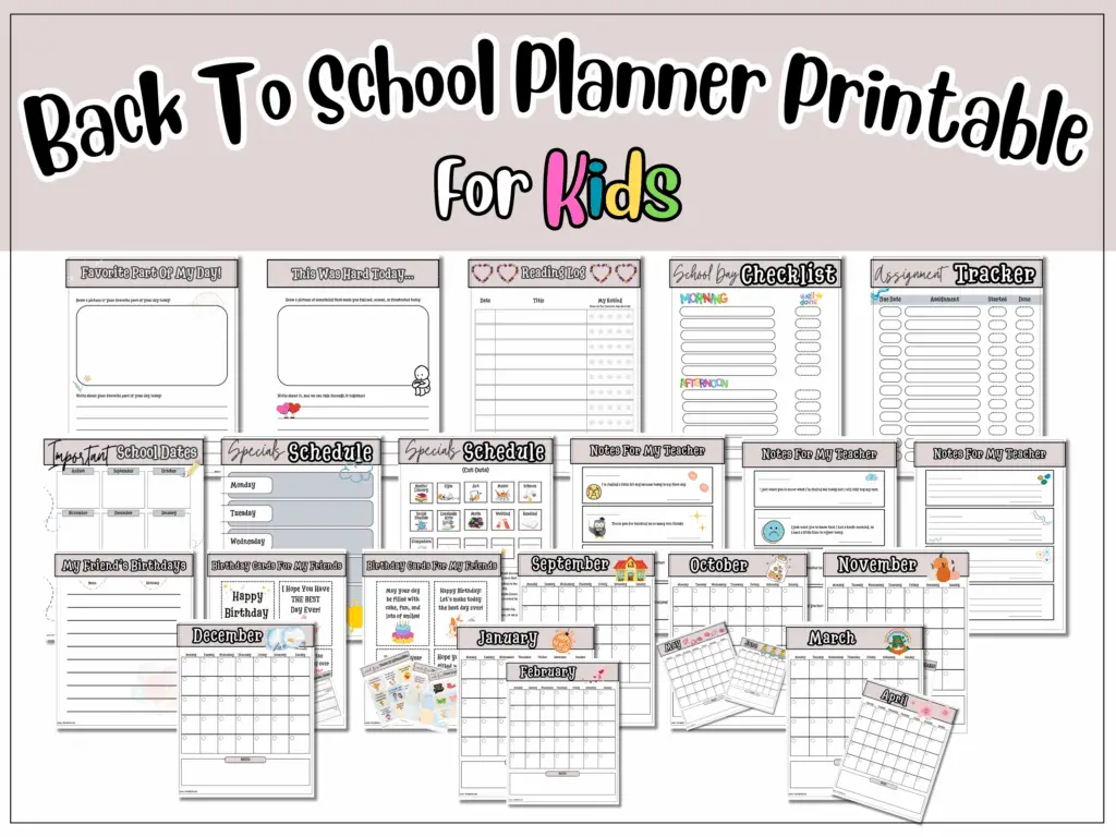 back to school organization tips