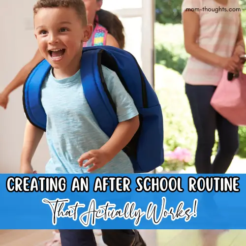 after school routine