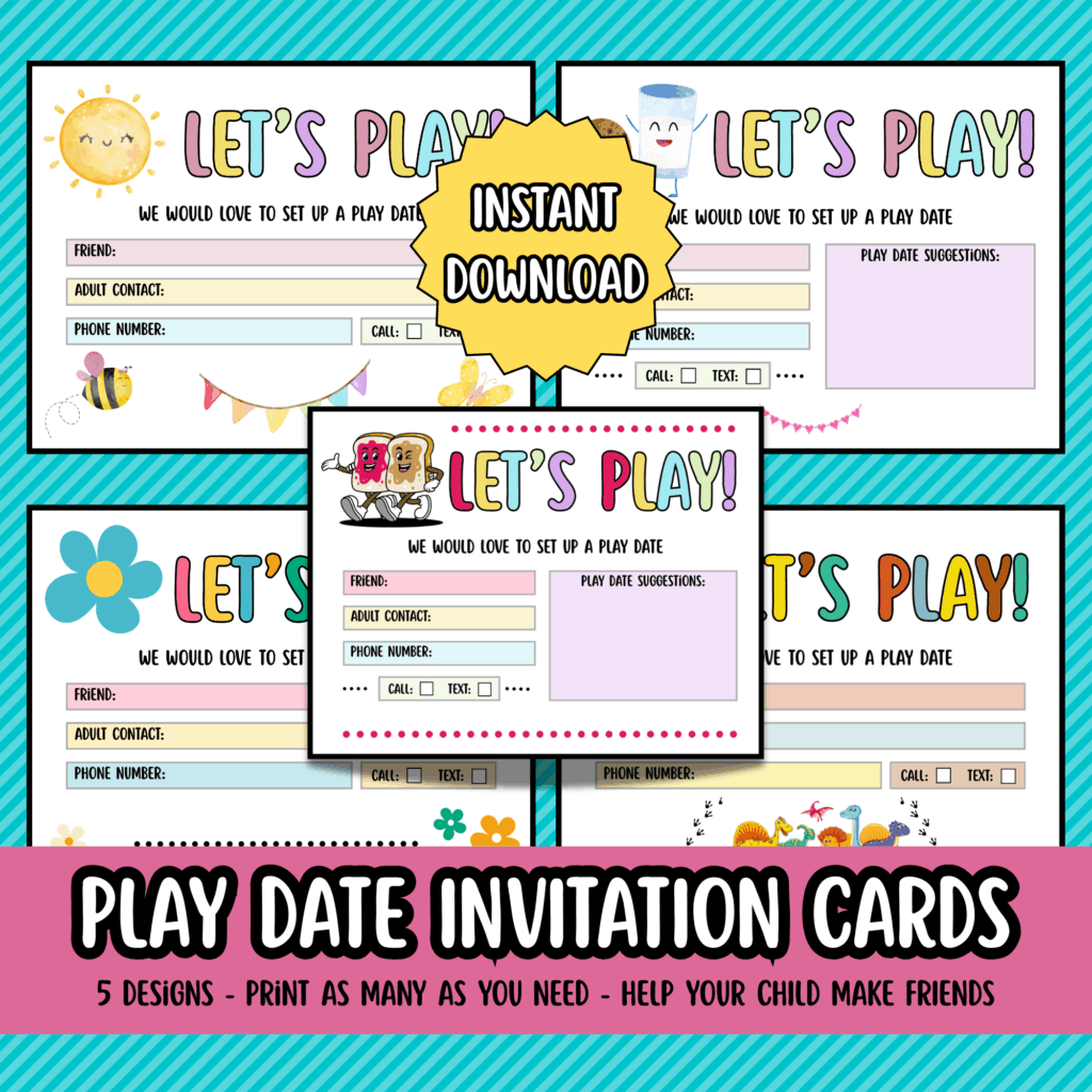 play date ideas for kids