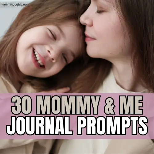 mommy and me journal prompts