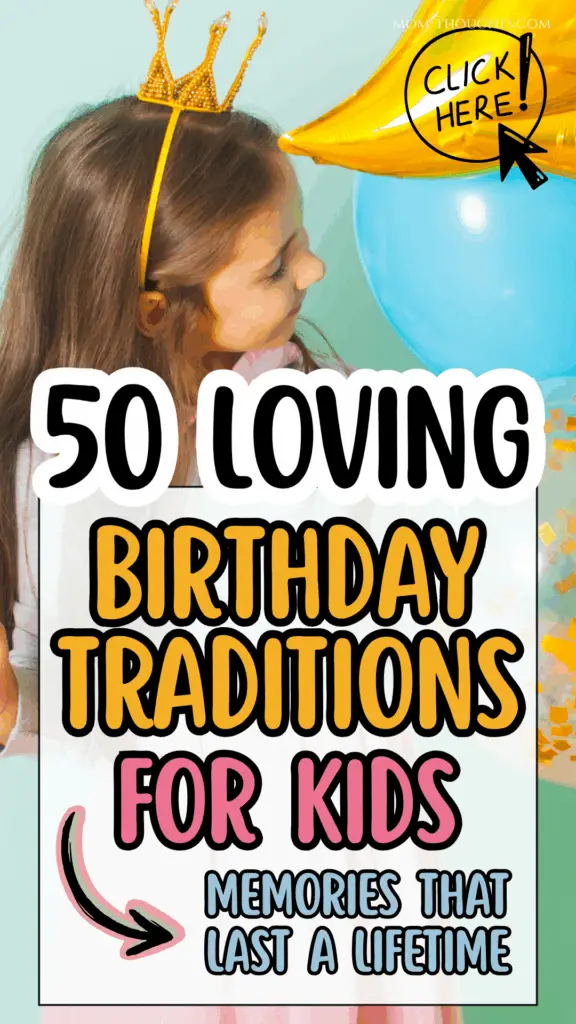 birthday traditions for kids