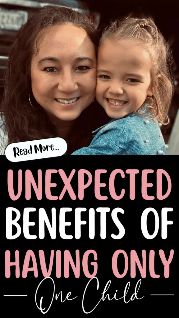 benefits of having only one child