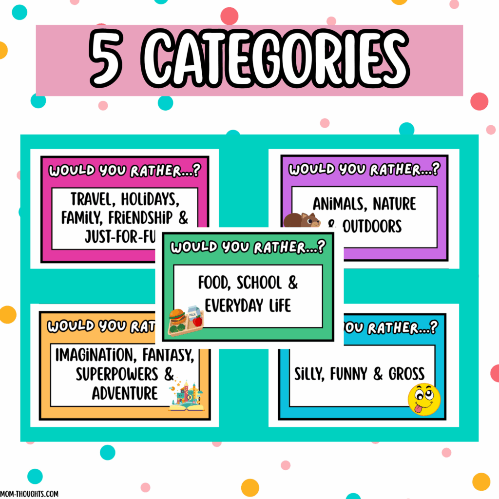 would you rather questions for kids