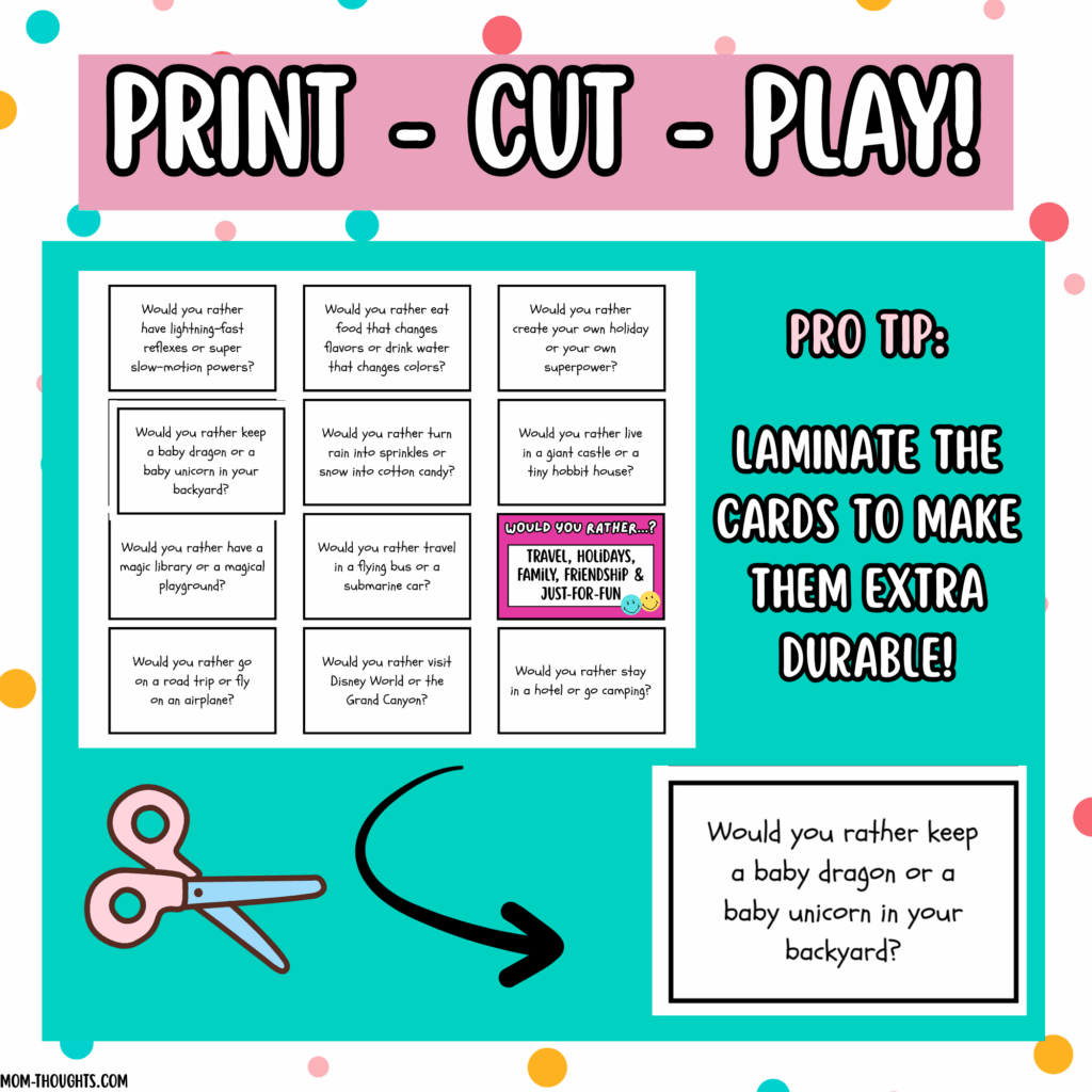 would you rather questions for kids