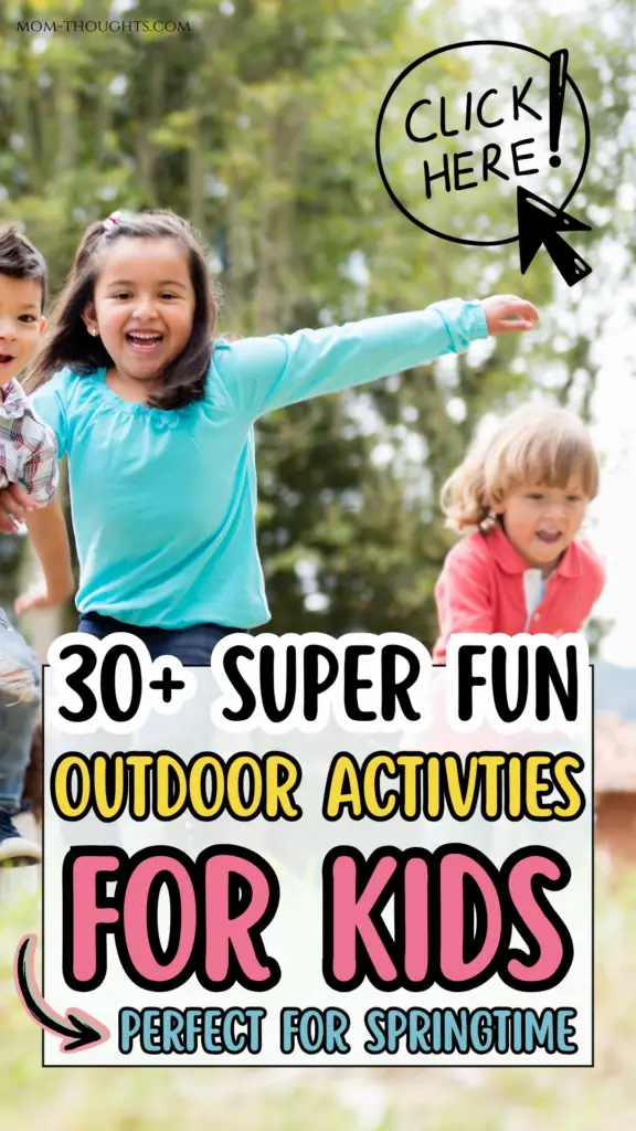 springtime outdoor activities for kids