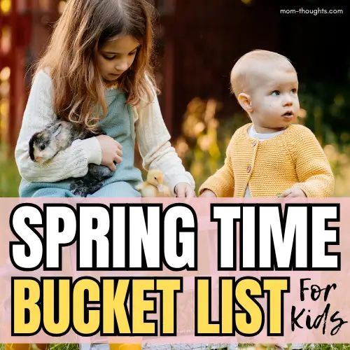 spring bucket list ideas for kids